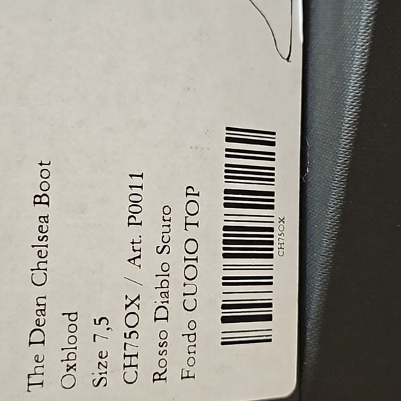 Paul Evans Dean Chelsea boot size 7.5